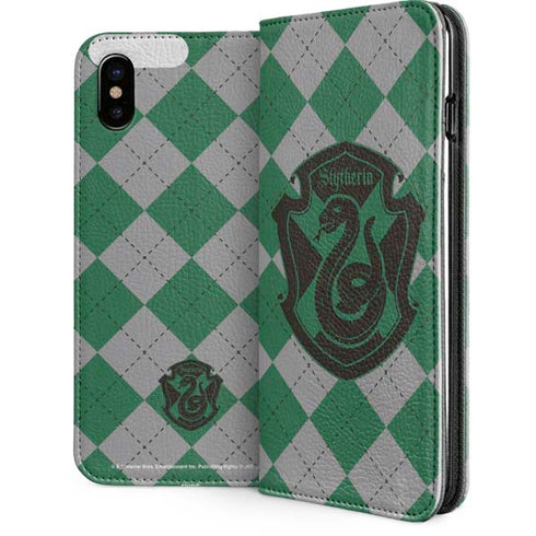 Wizarding World Harry Potter Slytherin Crest iPhone 8 Folio Case
