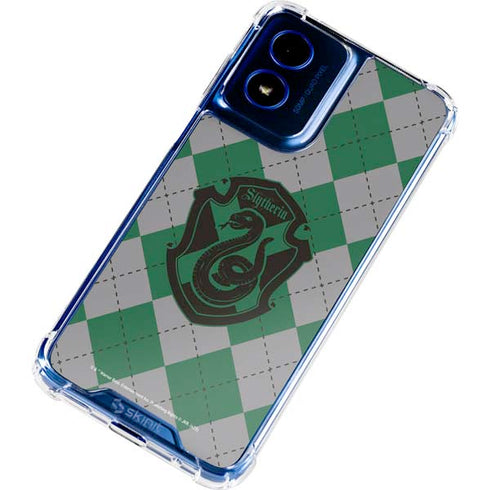 Wizarding World Harry Potter Slytherin Crest Moto G Play 4G (2024) Clear Case