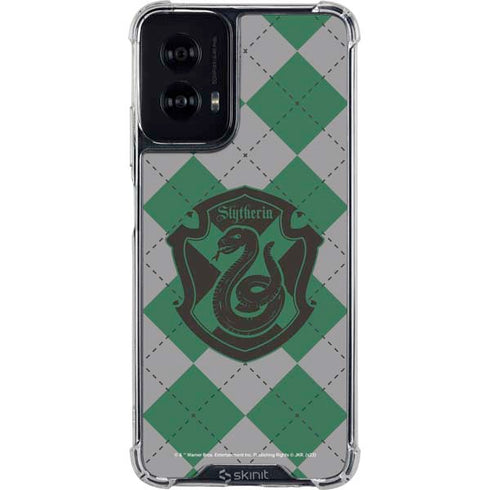 Wizarding World Harry Potter Slytherin Crest Moto G Power 5G (2024) Clear Case