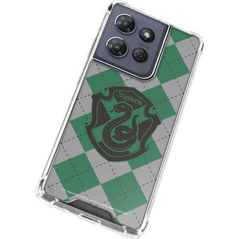 Wizarding World Harry Potter Slytherin Crest Moto G Power 5G (2025) Clear Case