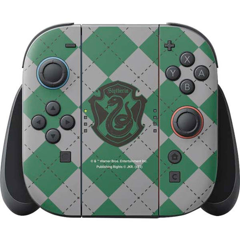 Wizarding World Harry Potter Slytherin Crest Nintendo Switch 2 (2025) Joy-Con Controller Skin