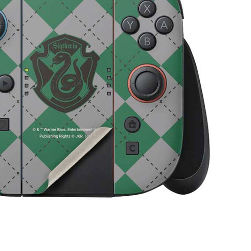 Wizarding World Harry Potter Slytherin Crest Nintendo Switch 2 (2025) Joy-Con Controller Skin