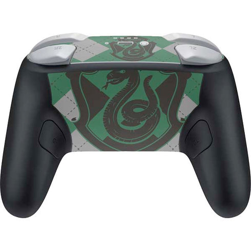 Wizarding World Harry Potter Slytherin Crest Nintendo Switch 2 (2025) Pro Controller Skin