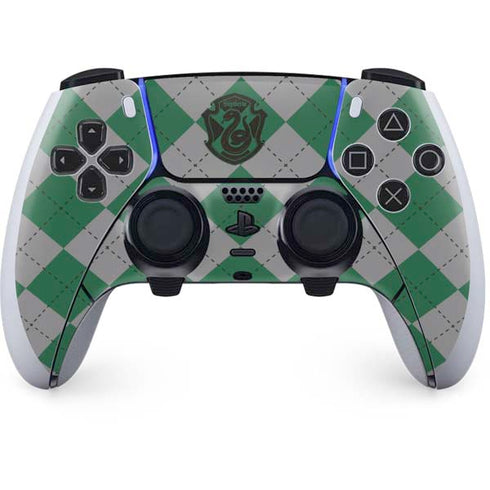 Wizarding World Harry Potter Slytherin Crest PS5 DualSense Edge Pro Controller Skin