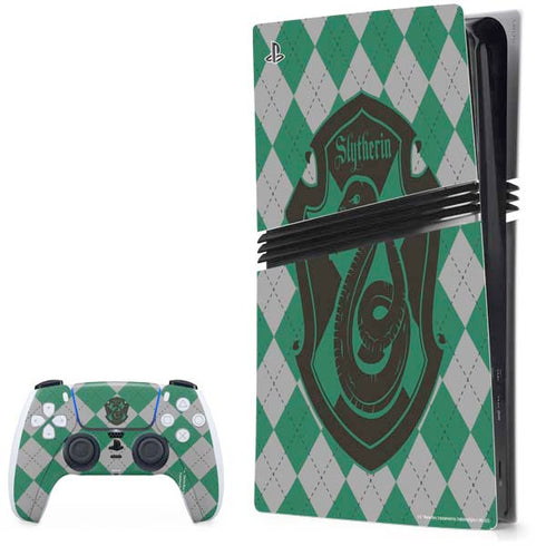 Wizarding World Harry Potter Slytherin Crest PS5 Pro Bundle Skin