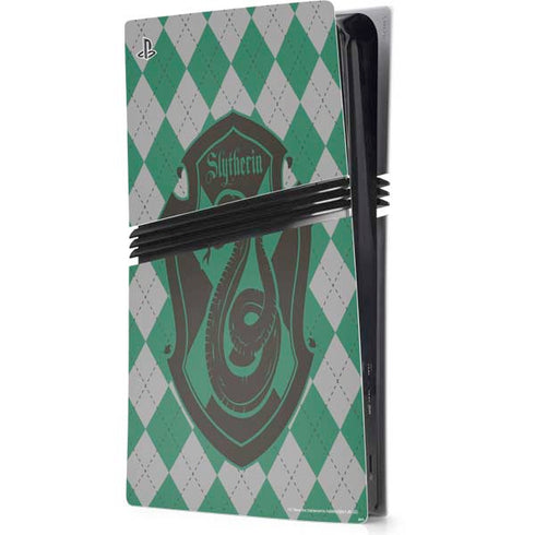 Wizarding World Harry Potter Slytherin Crest PS5 Pro Console Skin