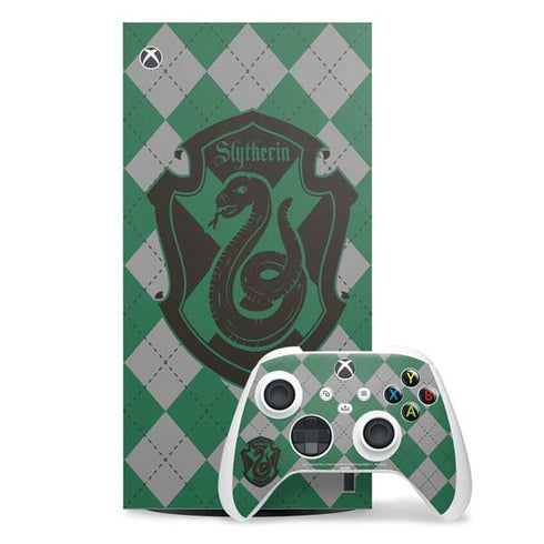 Wizarding World Harry Potter Slytherin Crest Xbox Series X Skins