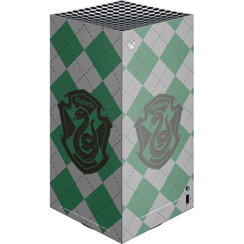 Wizarding World Harry Potter Slytherin Crest XBox Series X Digital Edition Console Skin