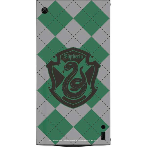 Wizarding World Harry Potter Slytherin Crest XBox Series X Digital Edition Console Skin