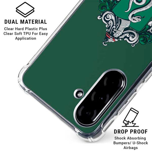Wizarding World Harry Potter Slytherin House Crest Galaxy A36 5G Clear Case