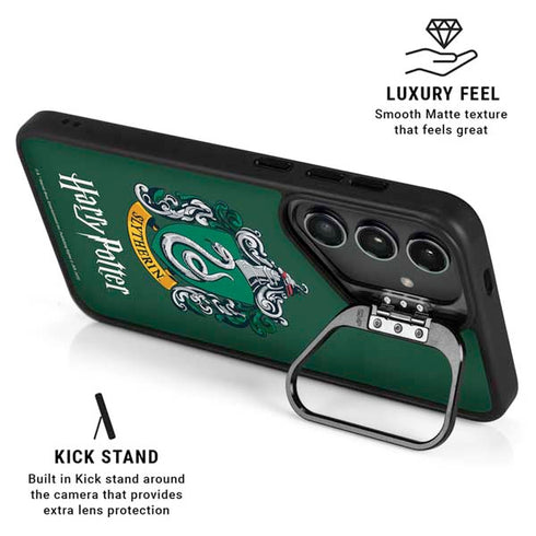 Wizarding World Harry Potter Slytherin House Crest Galaxy S25 Kickstand Case