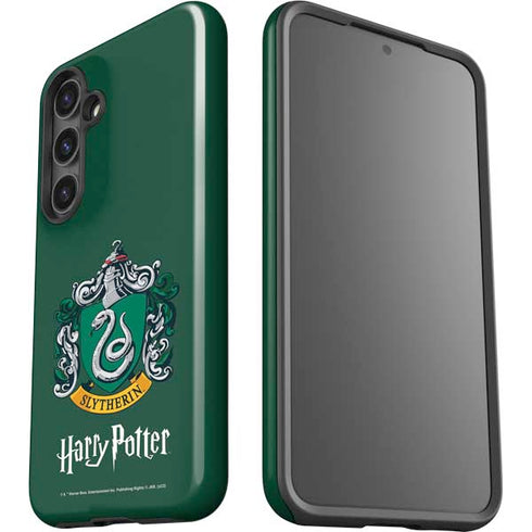 Wizarding World Harry Potter Slytherin House Crest Galaxy S25 Plus Impact Case