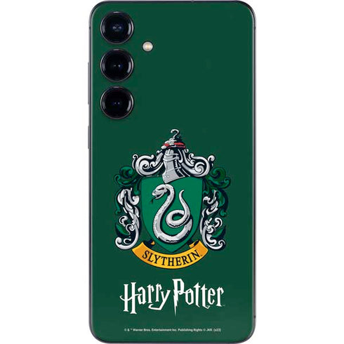 Wizarding World Harry Potter Slytherin House Crest Galaxy S25 Plus Skin