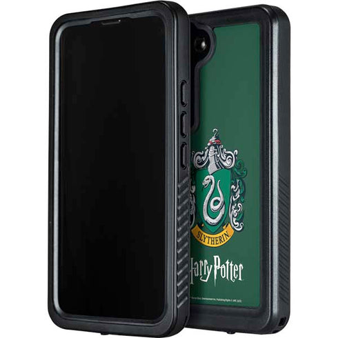 Wizarding World Harry Potter Slytherin House Crest Galaxy S24 Plus Waterproof Case