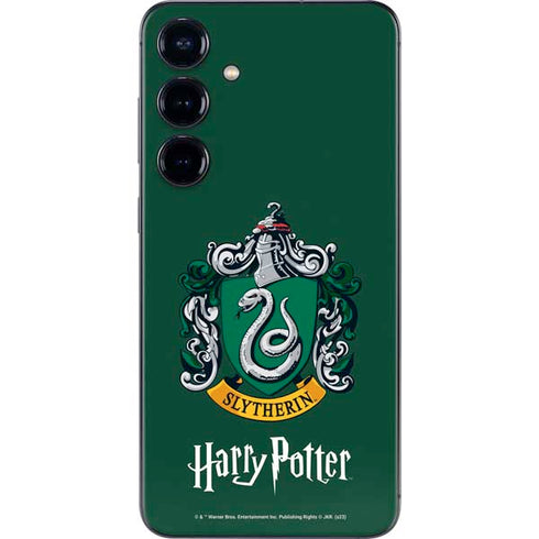 Wizarding World Harry Potter Slytherin House Crest Galaxy S25 Skin