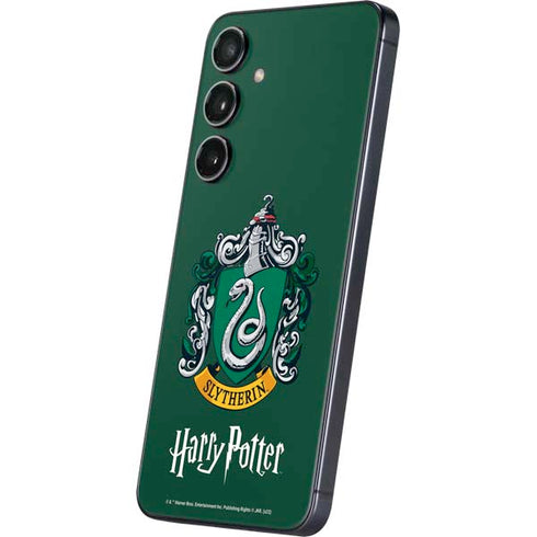 Wizarding World Harry Potter Slytherin House Crest Galaxy S24 Skin