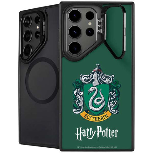 Wizarding World Harry Potter Slytherin House Crest Galaxy S24 Ultra Kickstand Case