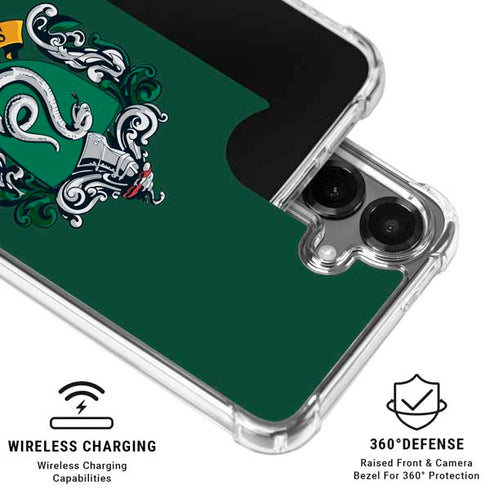 Wizarding World Harry Potter Slytherin House Crest Galaxy S26 Clear Case