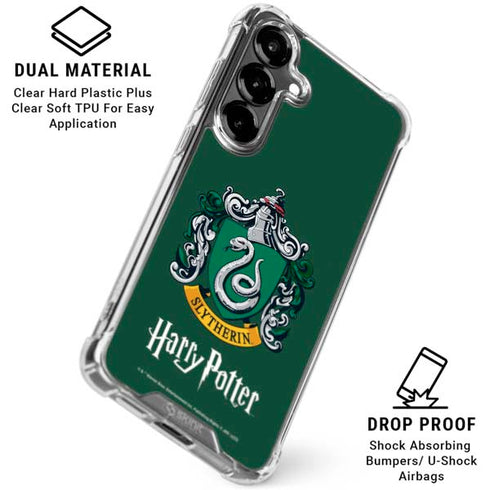 Wizarding World Harry Potter Slytherin House Crest Galaxy S26 Plus Clear Case