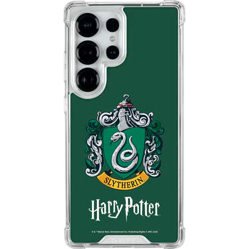Wizarding World Harry Potter Slytherin House Crest Galaxy S26 Ultra Clear Case