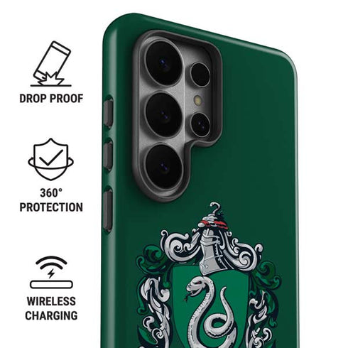 Wizarding World Harry Potter Slytherin House Crest Galaxy S26 Ultra Impact Case