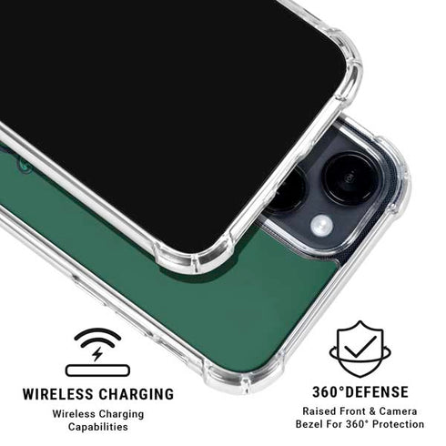 Wizarding World Harry Potter Slytherin House Crest iPhone 15 Clear Case