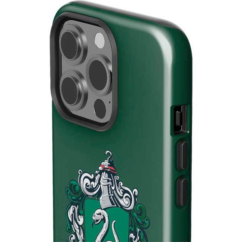 Wizarding World Harry Potter Slytherin House Crest iPhone 15 Pro Impact Case