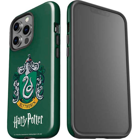 Wizarding World Harry Potter Slytherin House Crest iPhone 15 Pro Impact Case