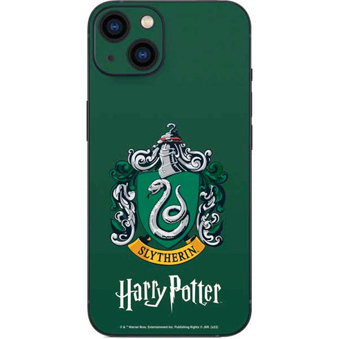 Wizarding World Harry Potter Slytherin House Crest iPhone 15 Skin