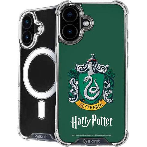 Wizarding World Harry Potter Slytherin House Crest iPhone 16 MagSafe Case