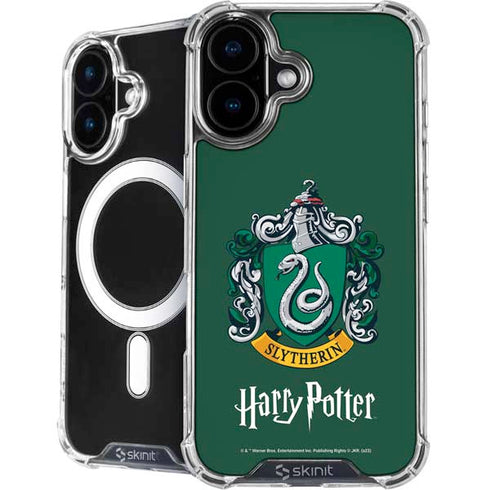 Wizarding World Harry Potter Slytherin House Crest iPhone 16 Plus MagSafe Case
