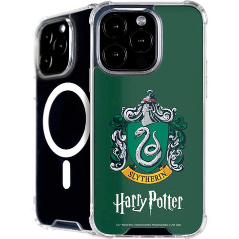 Wizarding World Harry Potter Slytherin House Crest iPhone 16 Pro MagSafe Case