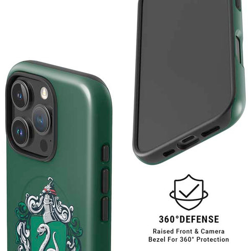 Wizarding World Harry Potter Slytherin House Crest iPhone 16 Pro Magsafe Impact Case