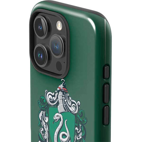Wizarding World Harry Potter Slytherin House Crest iPhone 16 Pro Max Impact Case