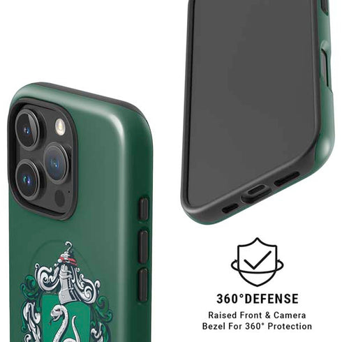 Wizarding World Harry Potter Slytherin House Crest iPhone 16 Pro Max Magsafe Impact Case