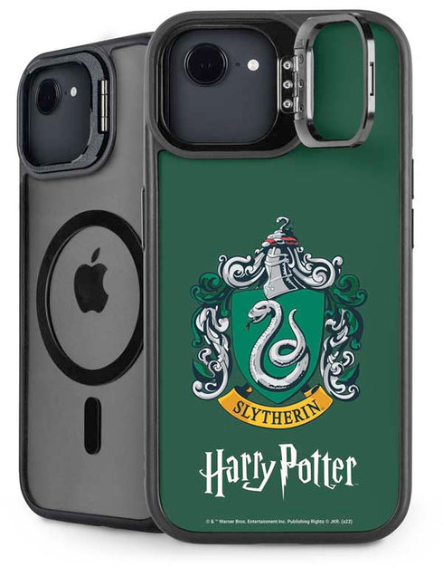 Wizarding World Harry Potter Slytherin House Crest iPhone 16e Kickstand Case