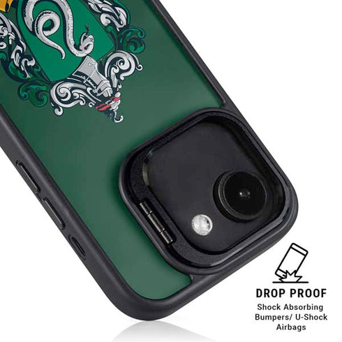Wizarding World Harry Potter Slytherin House Crest iPhone 16e Kickstand Case
