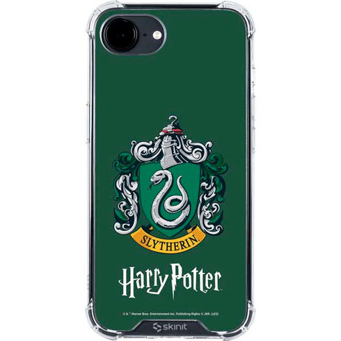 Wizarding World Harry Potter Slytherin House Crest iPhone 16e Clear Case