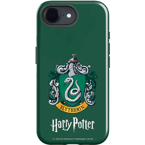 Wizarding World Harry Potter Slytherin House Crest iPhone 16e Impact Case