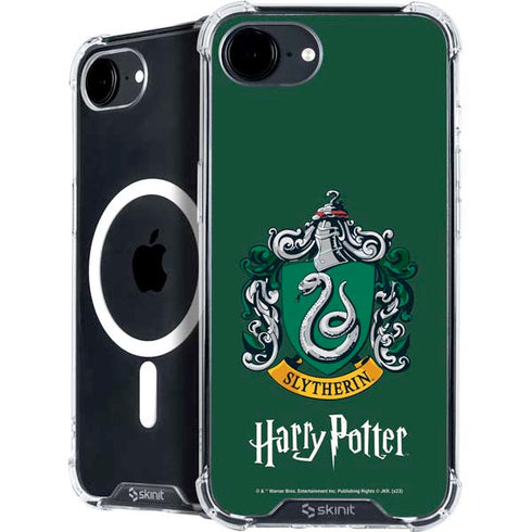 Wizarding World Harry Potter Slytherin House Crest iPhone 16e MagSafe Case