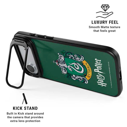 Wizarding World Harry Potter Slytherin House Crest iPhone 17 Air Kickstand Case
