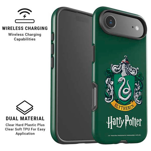 Wizarding World Harry Potter Slytherin House Crest iPhone 17 Air Magsafe Impact Case