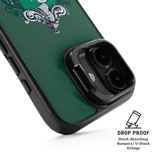 Wizarding World Harry Potter Slytherin House Crest iPhone 17 Kickstand Case