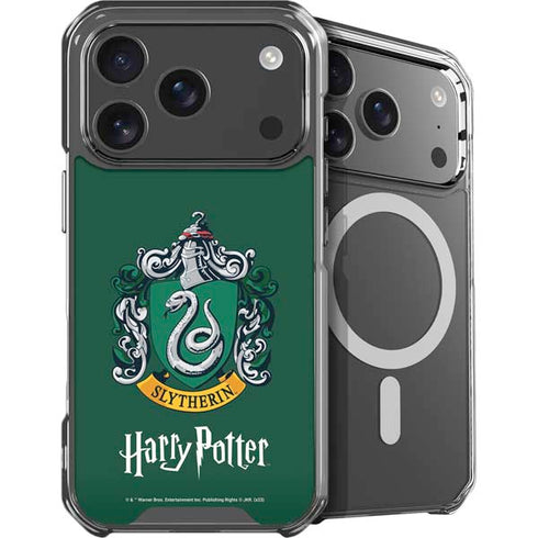 Wizarding World Harry Potter Slytherin House Crest iPhone 17 Pro MagSafe Case