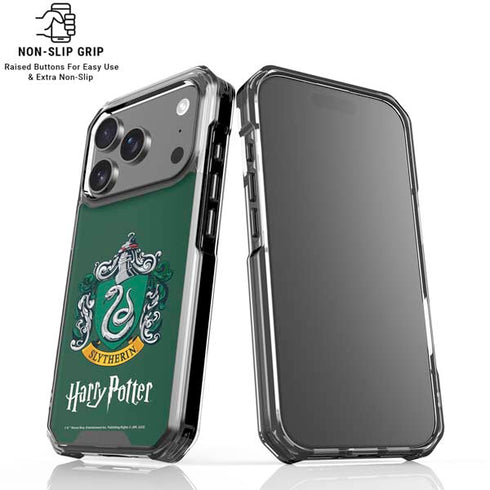 Wizarding World Harry Potter Slytherin House Crest iPhone 17 Pro Max Clear Case