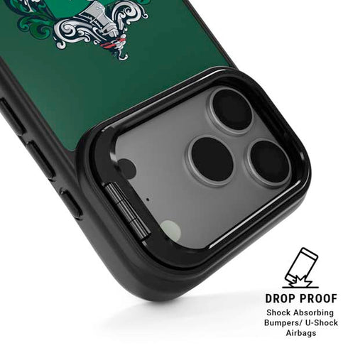 Wizarding World Harry Potter Slytherin House Crest iPhone 17 Pro Max Kickstand Case