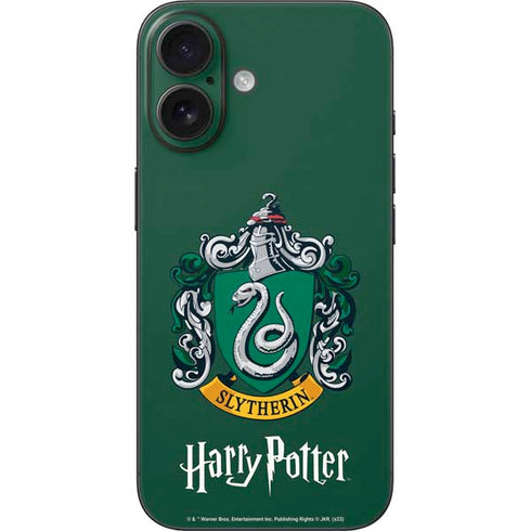 Wizarding World Harry Potter Slytherin House Crest iPhone 17 Skin