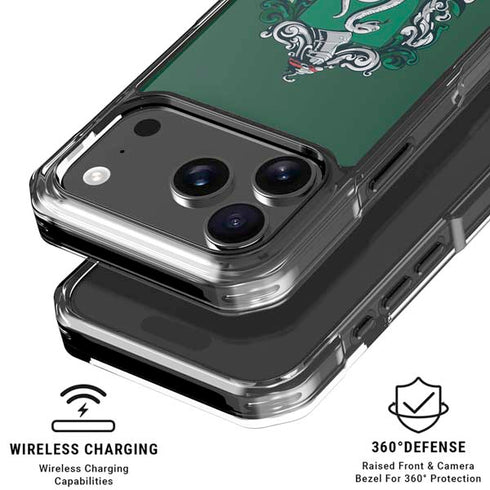 Wizarding World Harry Potter Slytherin House Crest iPhone 18 Pro Clear Case