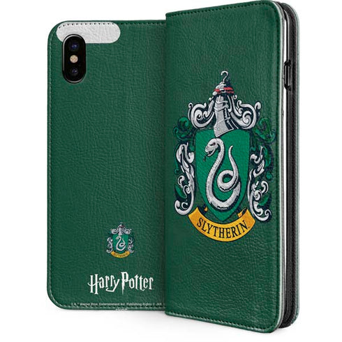 Wizarding World Harry Potter Slytherin House Crest iPhone 8 Folio Case