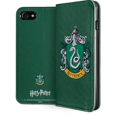 Wizarding World Harry Potter Slytherin House Crest iPhone SE (2nd & 3rd Gen) Folio Case